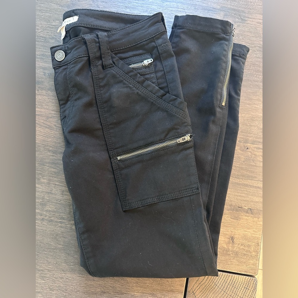 Joie Women’s Black Cargo Skinny Jeans